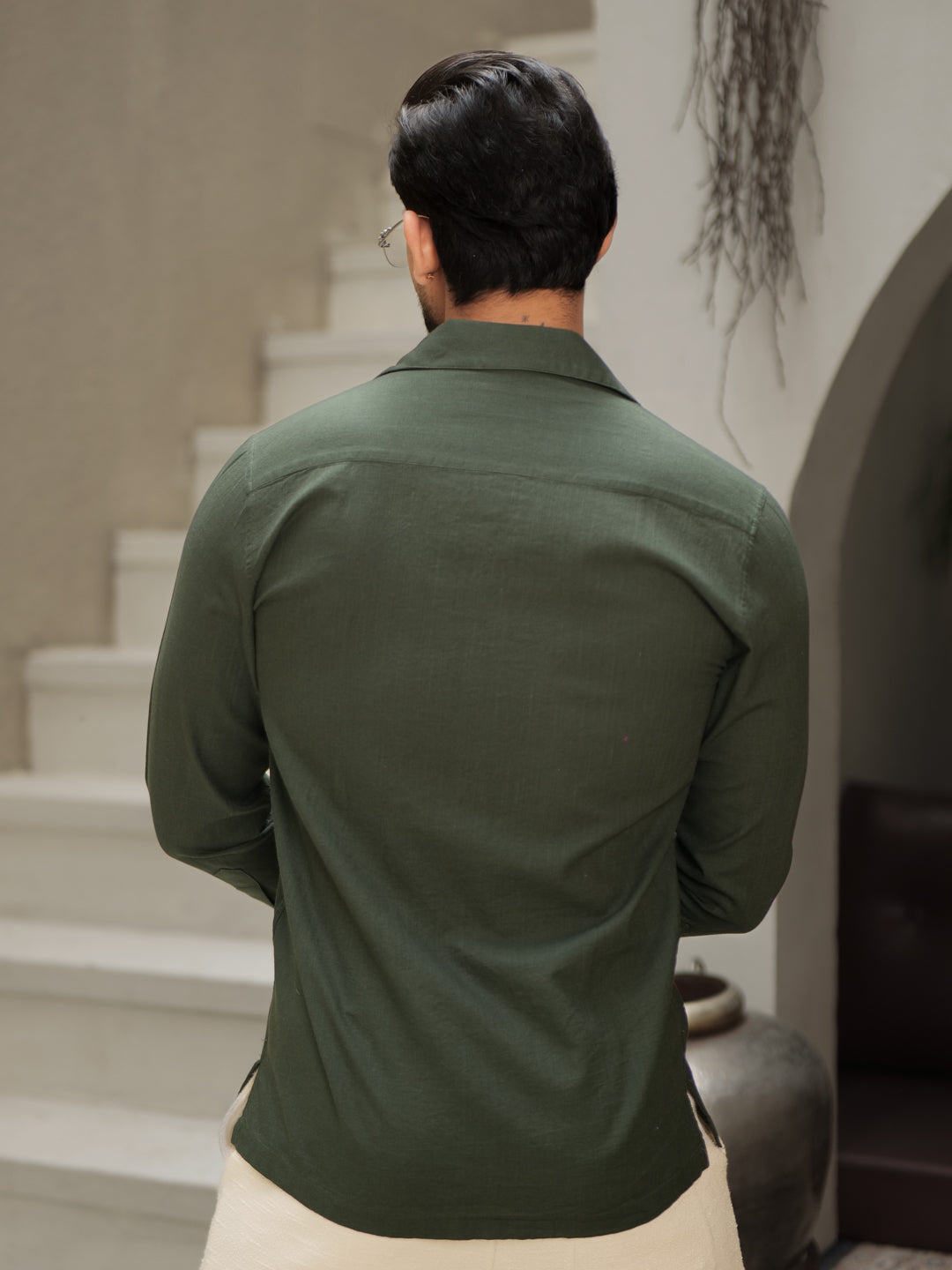 Green Italian Shirt