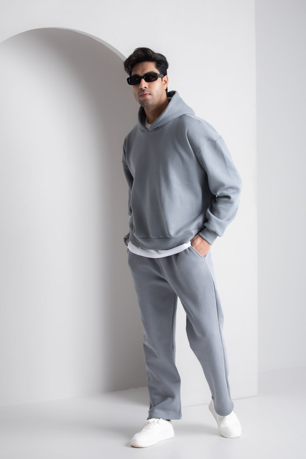 Grey Winter Coord Set - (2 Pieces)