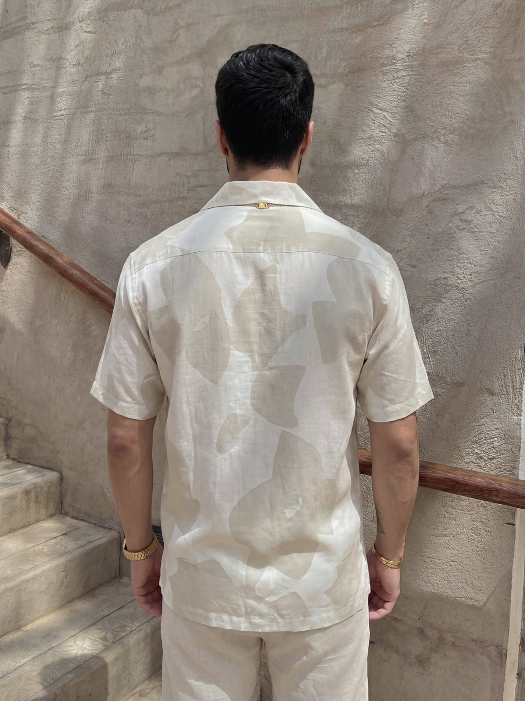 Brown Botanica - Cuban Shirt
