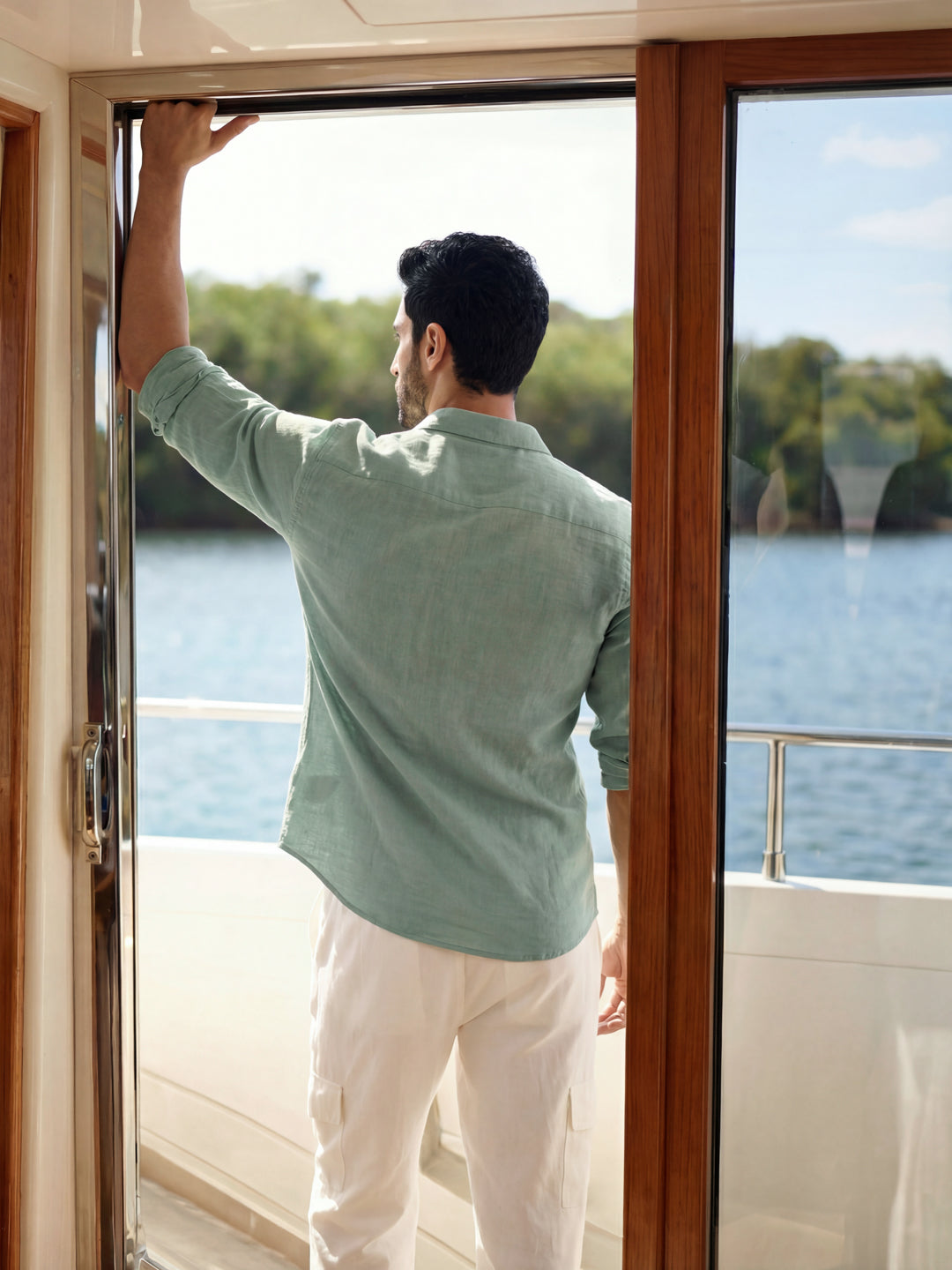 Sage Cottonlinen Shirt