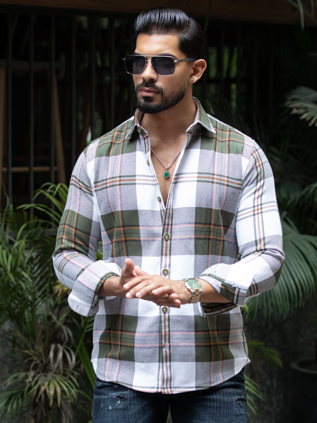Green Wintercheck Shirt