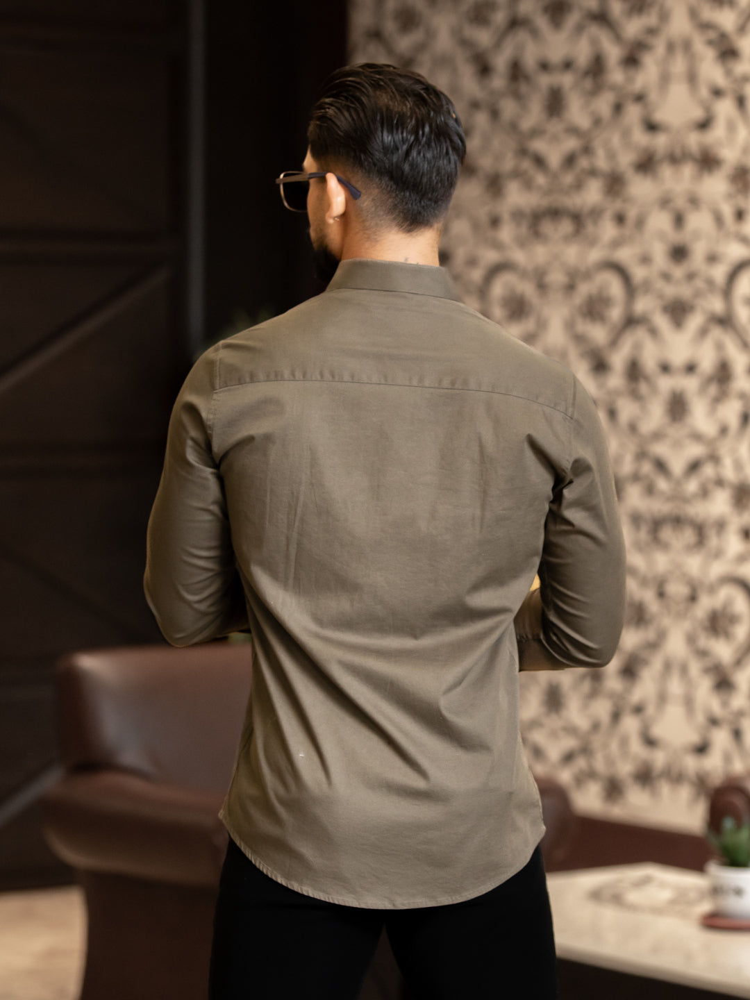 Olive Double Pocket