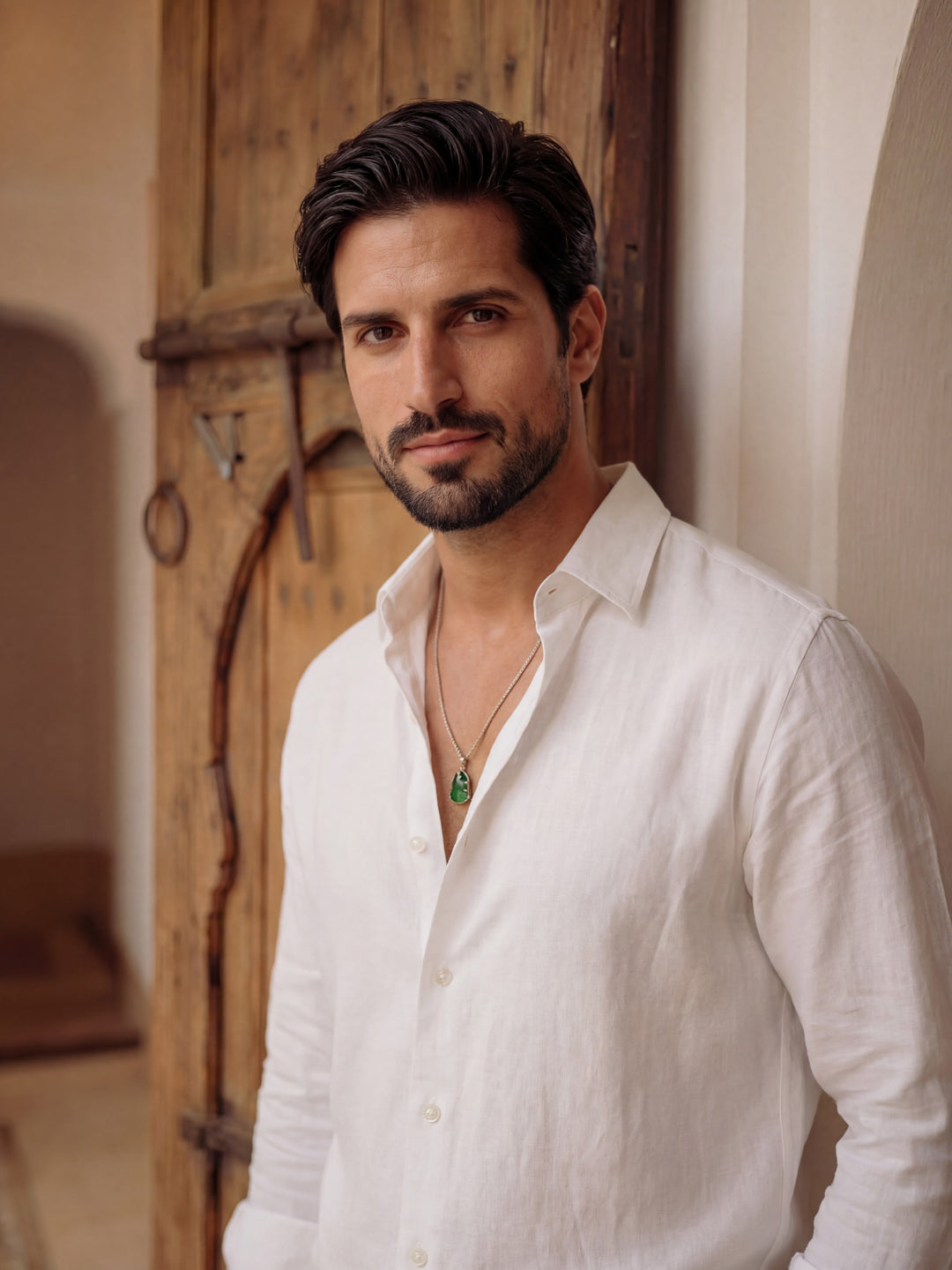 White - Italian Linen Shirt