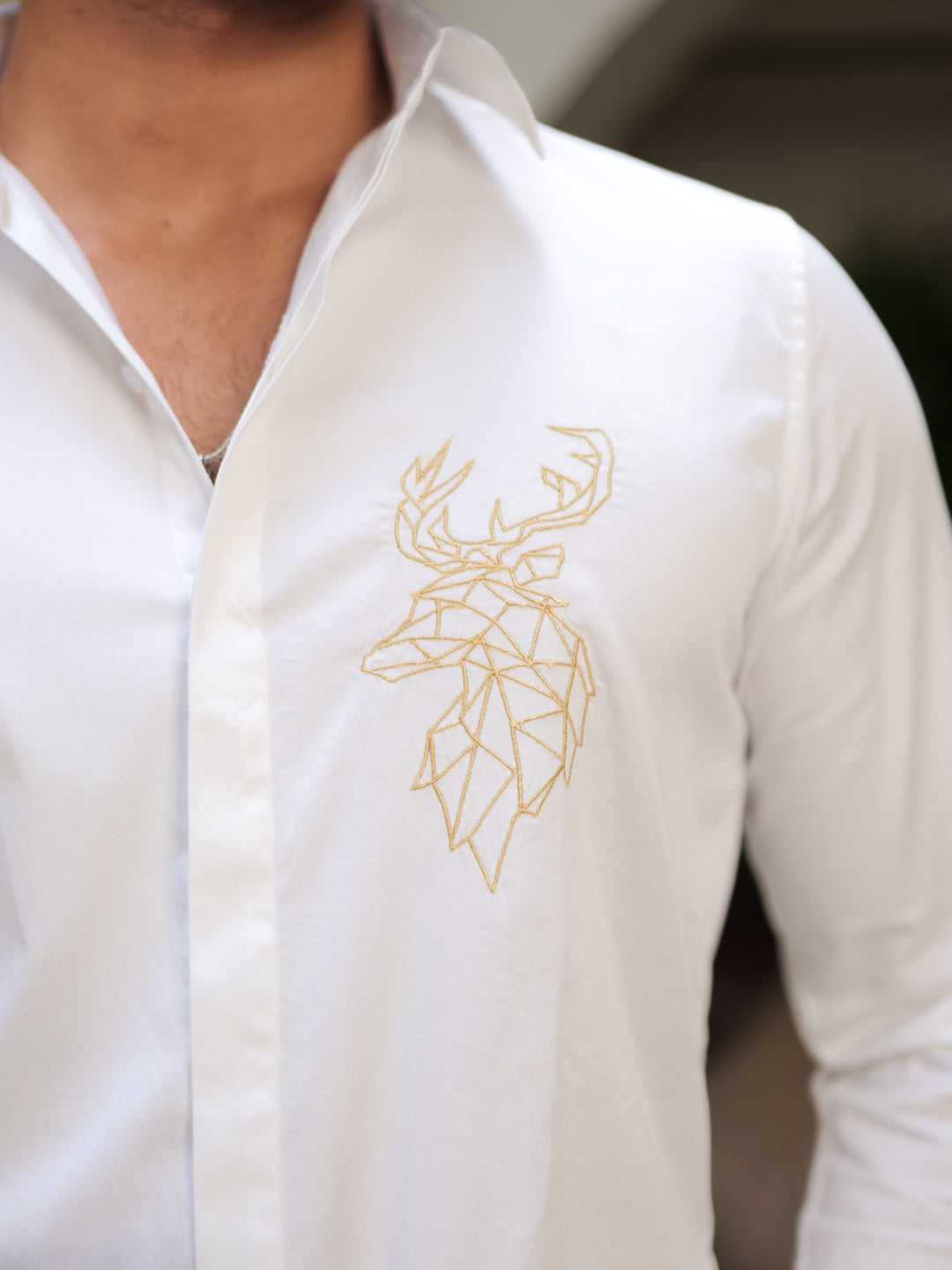 White Deer Shirt
