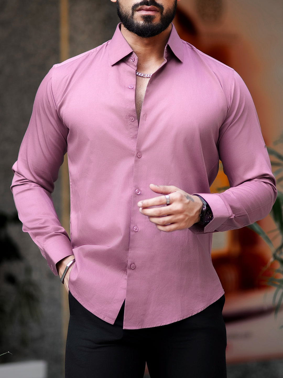 Classic Mulberry - Giza Cotton Shirt