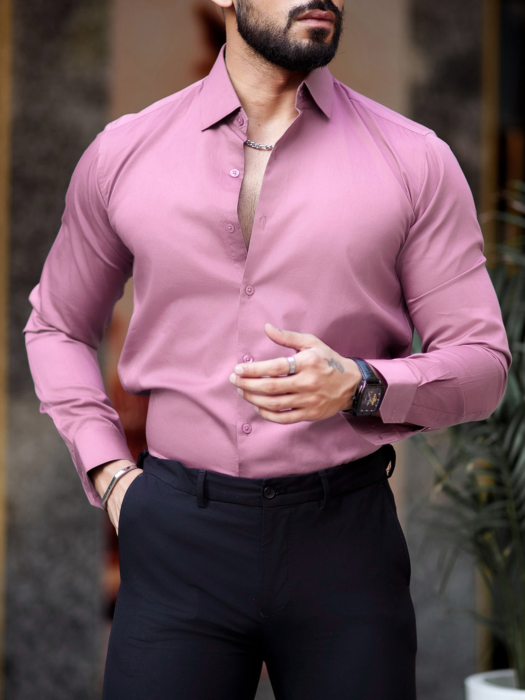 Classic Mulberry - Giza Cotton Shirt