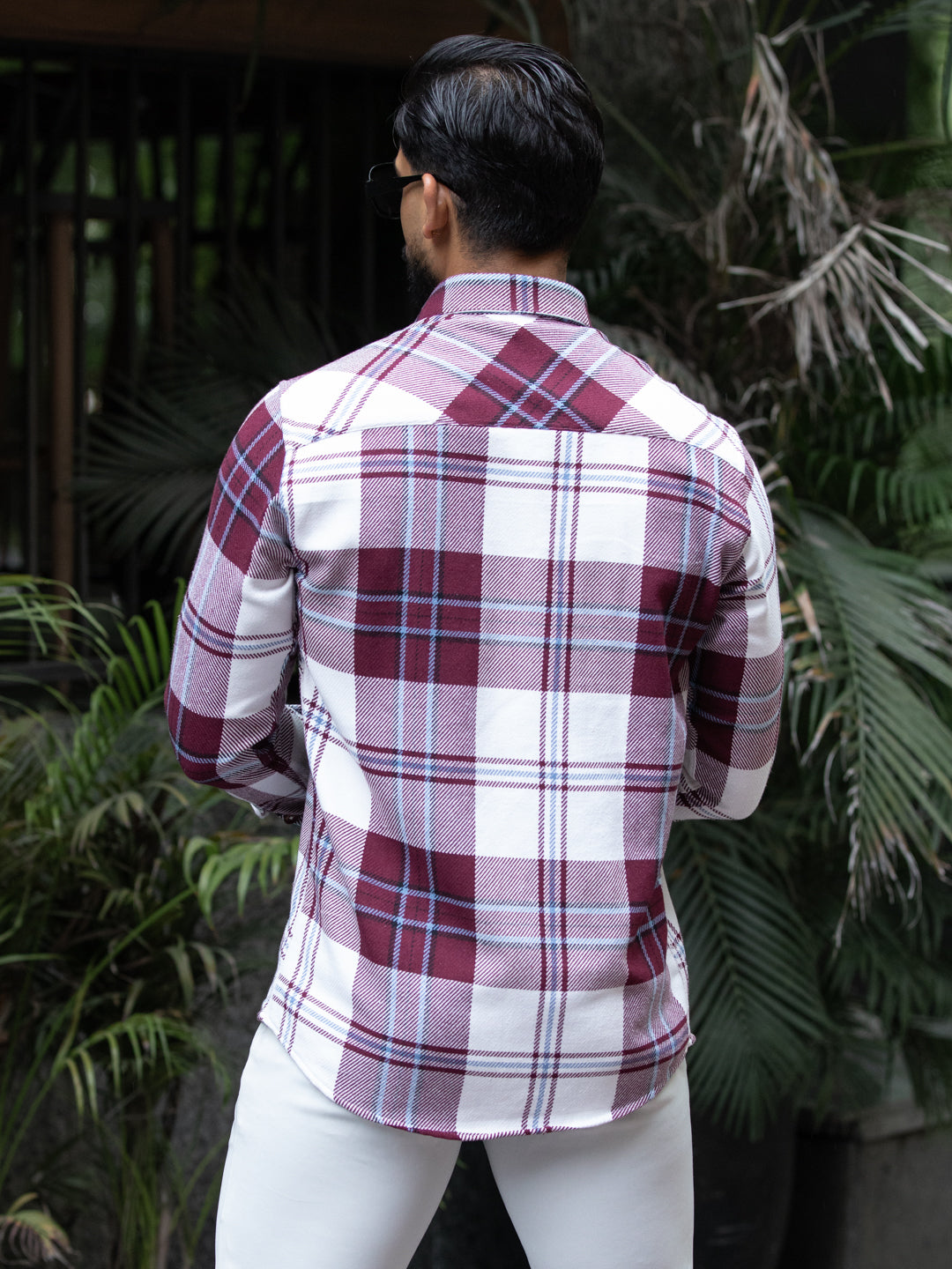 Maroon Wintercheck Shirt