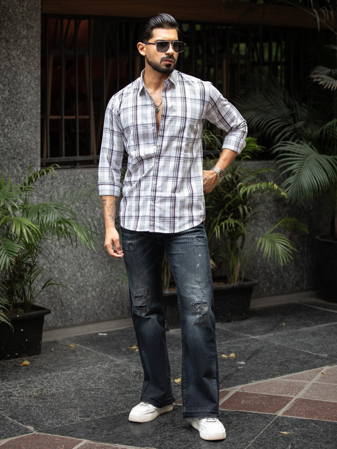 Soft Box Check Shirt