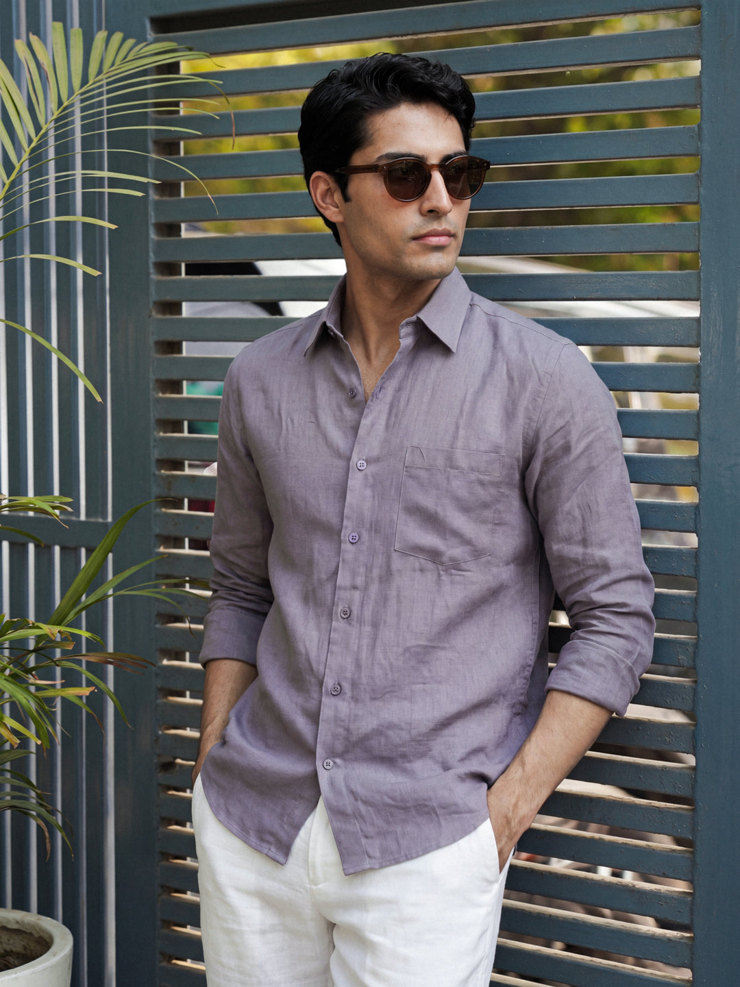 Plum Casual Shirt