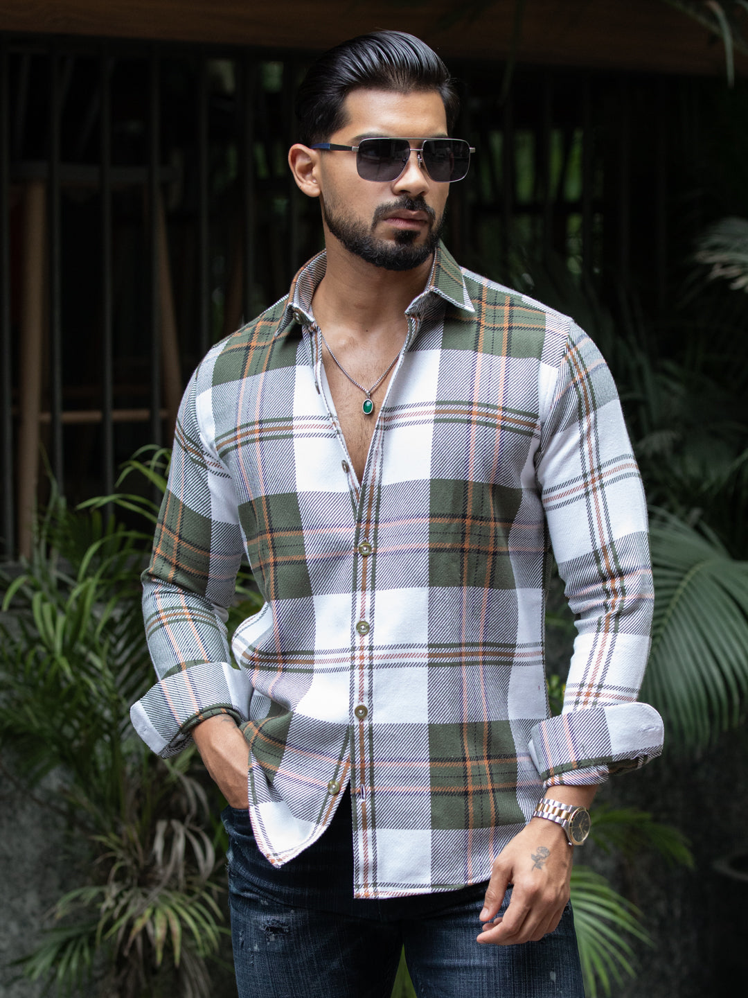 Green Wintercheck Shirt