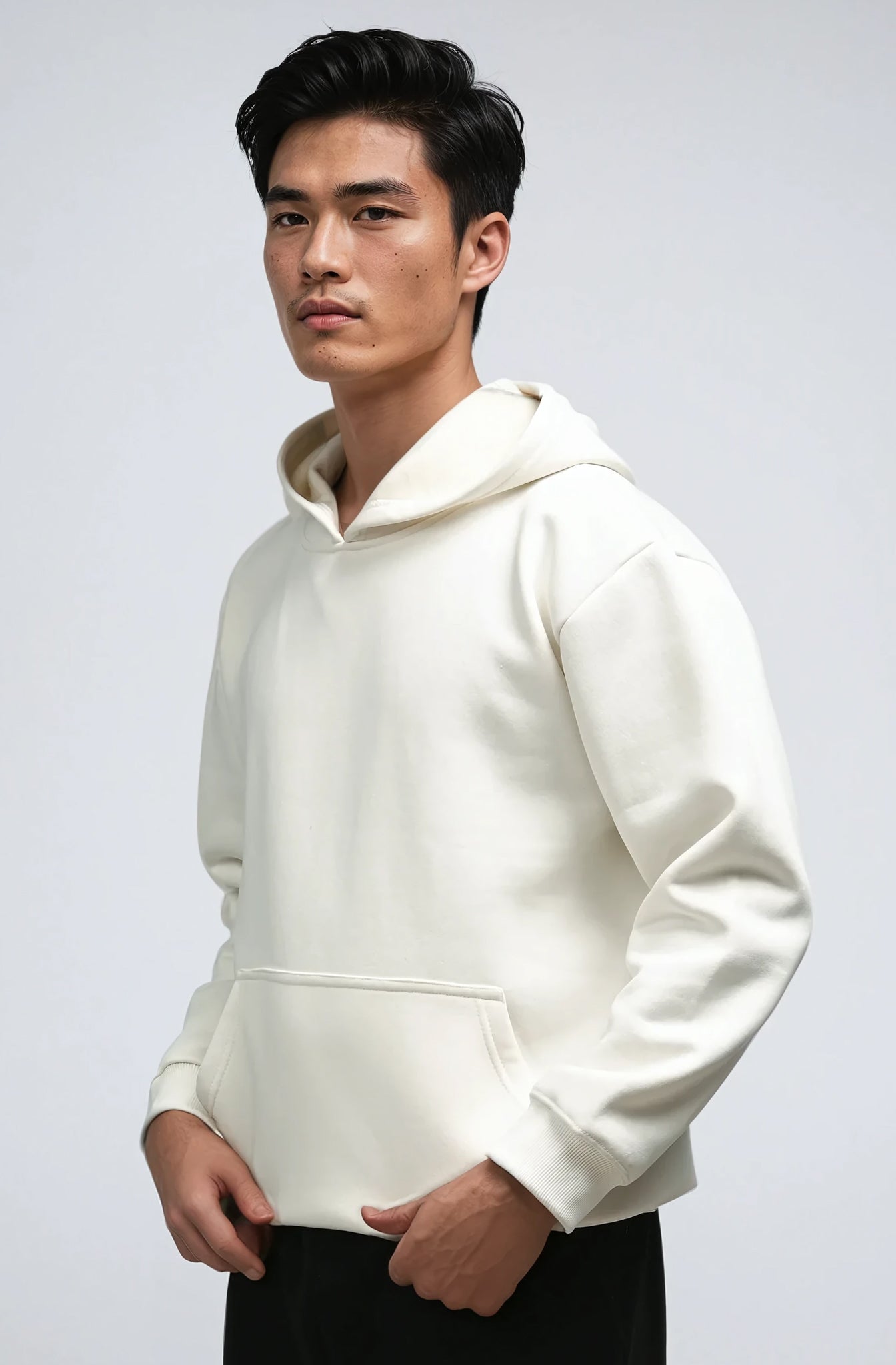 White Hoodie