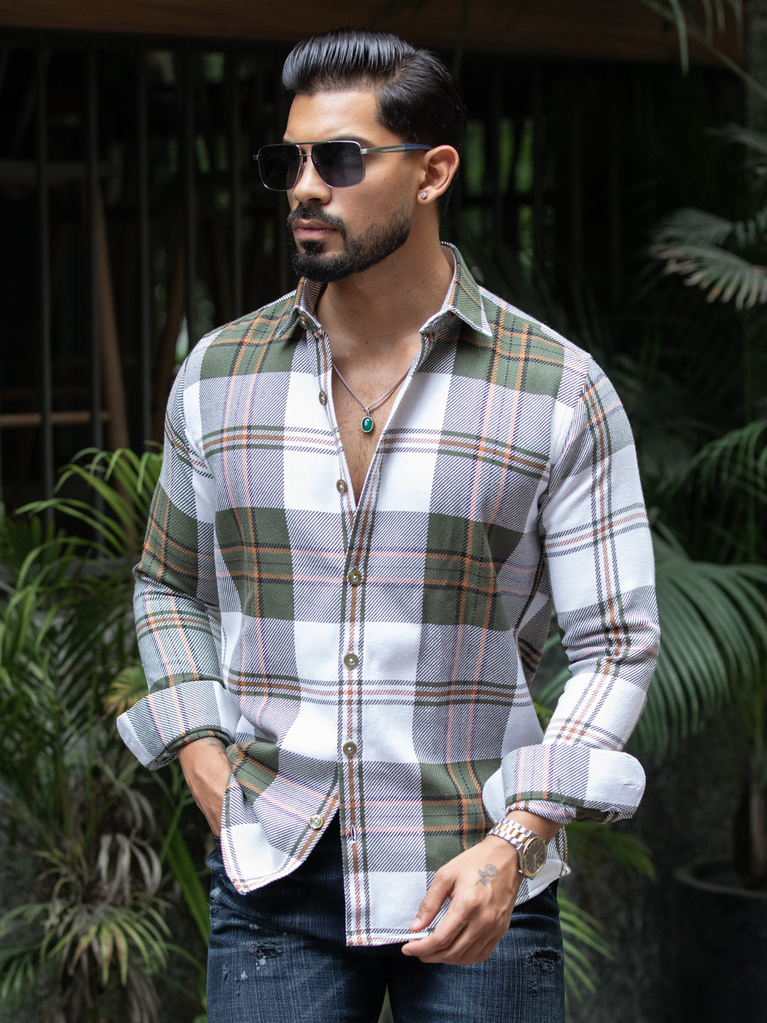 Green Wintercheck Shirt