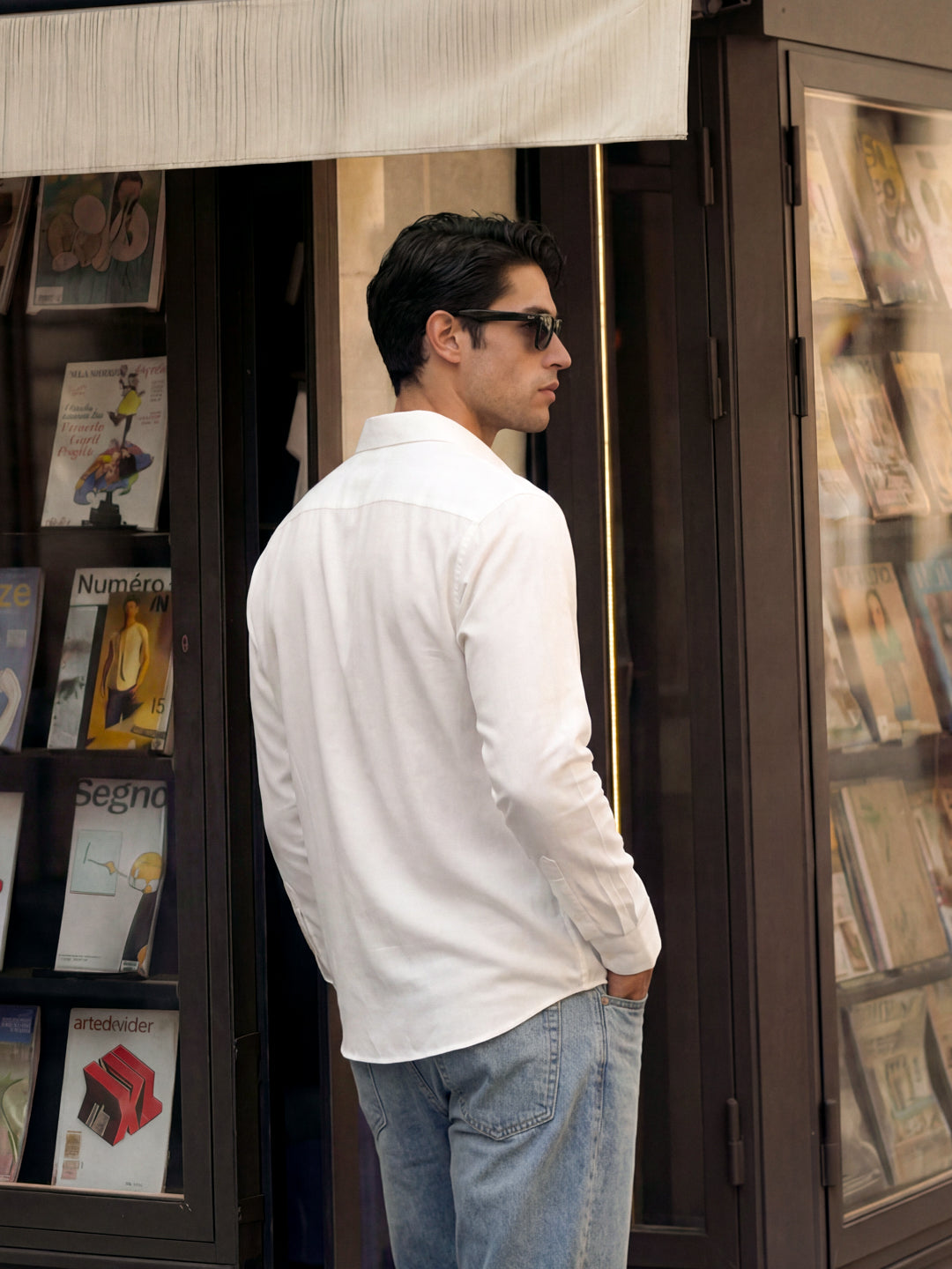 White Stretch Shirt