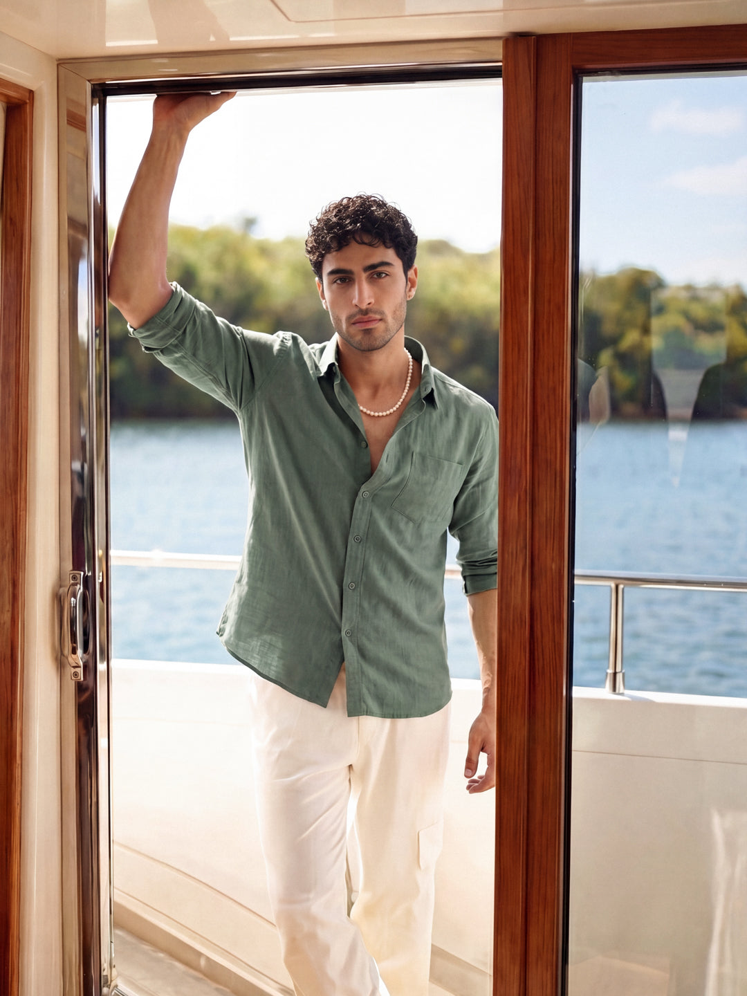 Olive Casual Shirt